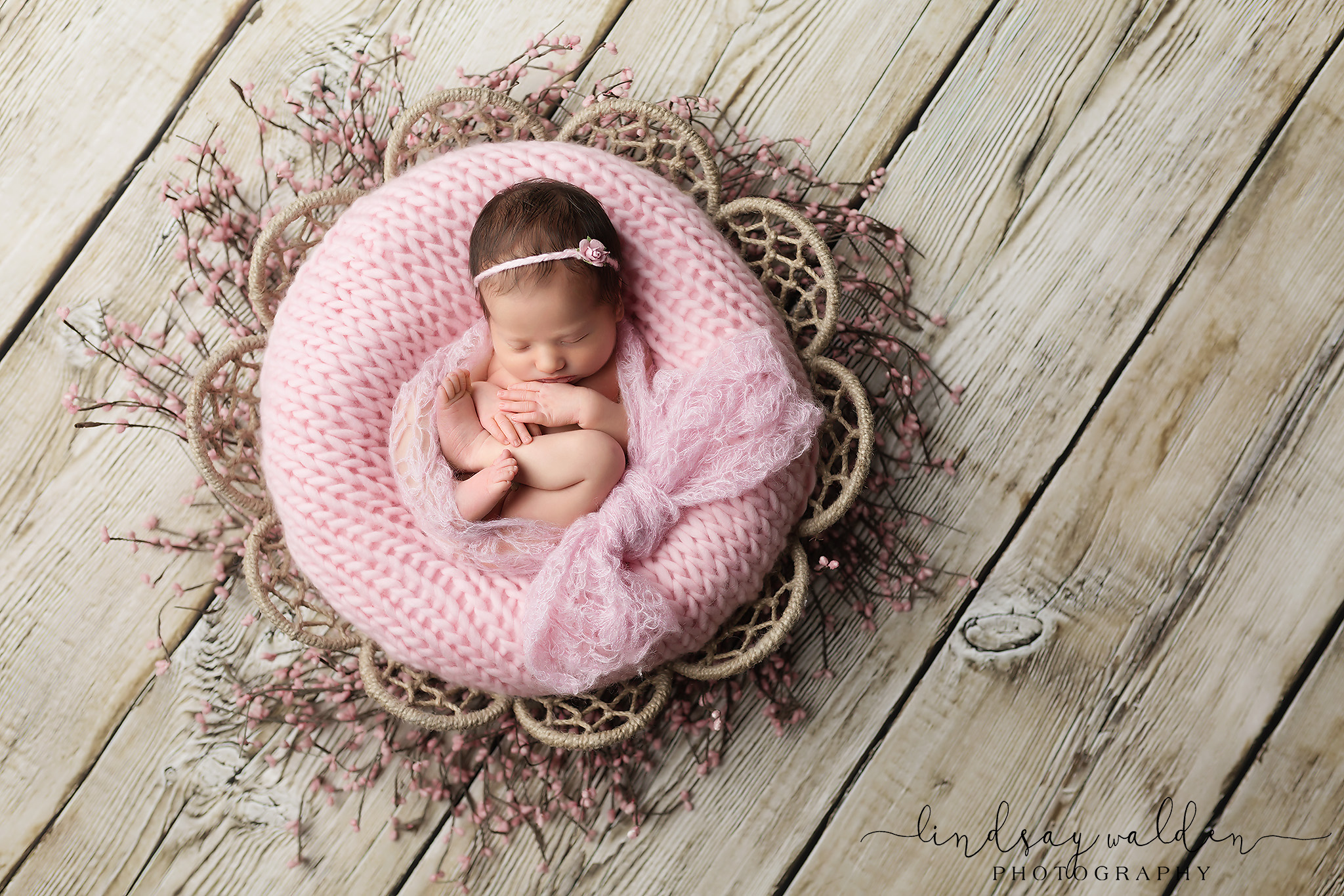 baby girl pink simple rustic colleyville photography