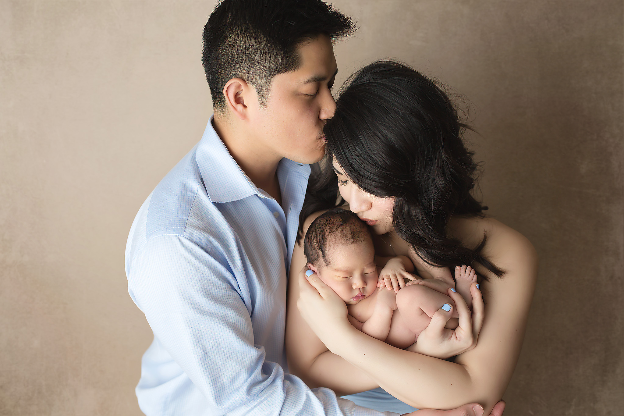 newborn family picture fort worth newborn photographer