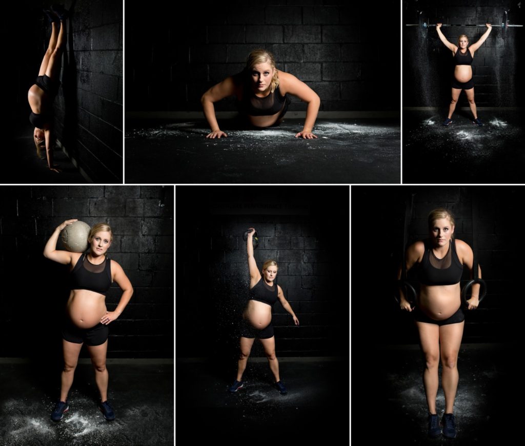 maternity fitness photography