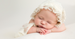 newborn baby girl lace vintage elegance simple Colleyville photography