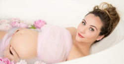 maternity milk bath beautiful elegance Dallas photography