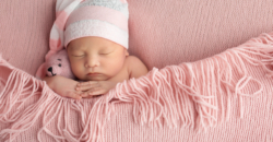 newborn baby girl simple elegance sleepy dreams pink Southlake photography