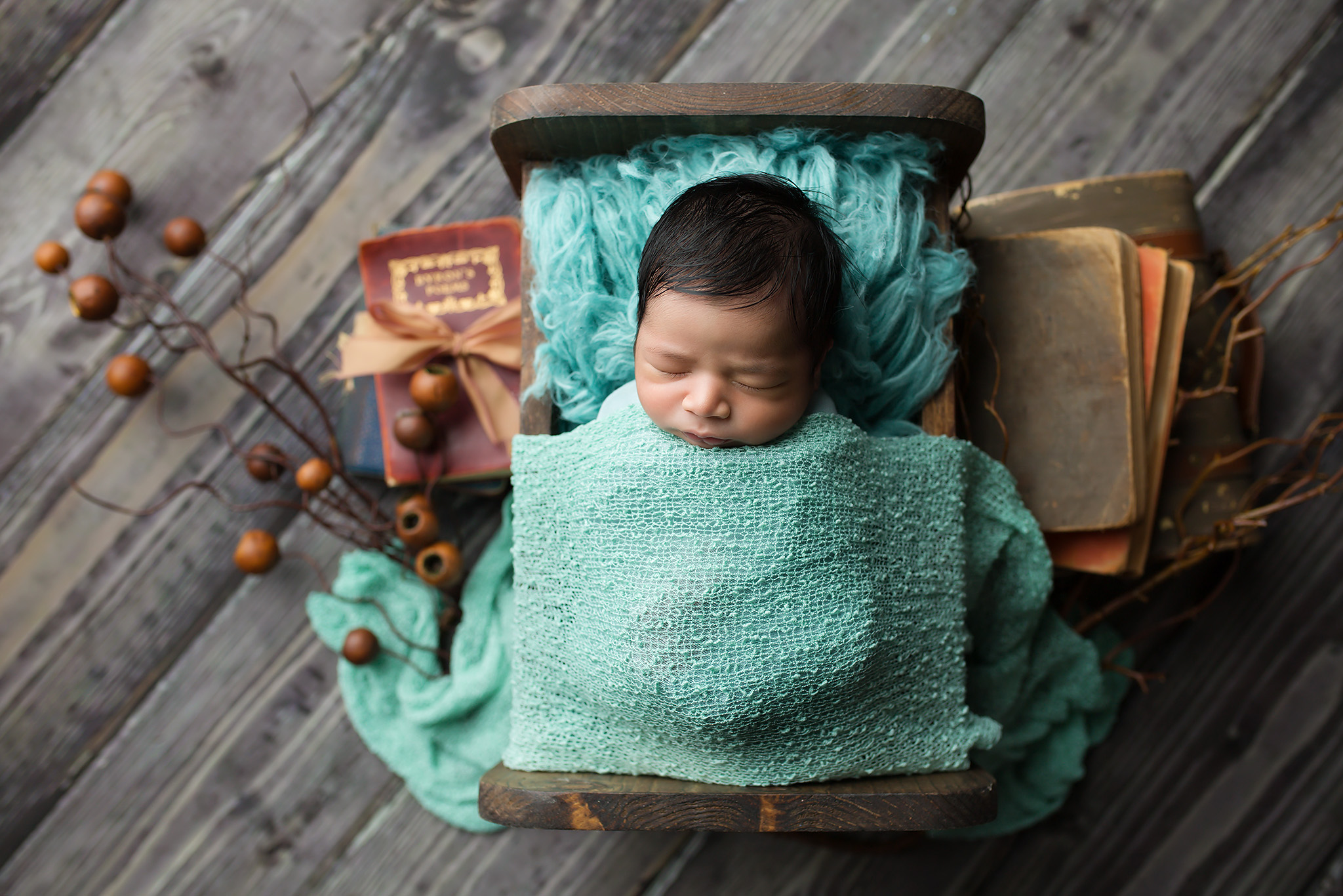 newborn baby boy classic elegant rustic vintage Dallas photography