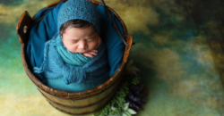 newborn baby boy earthy jewel tones Dallas newborn photography