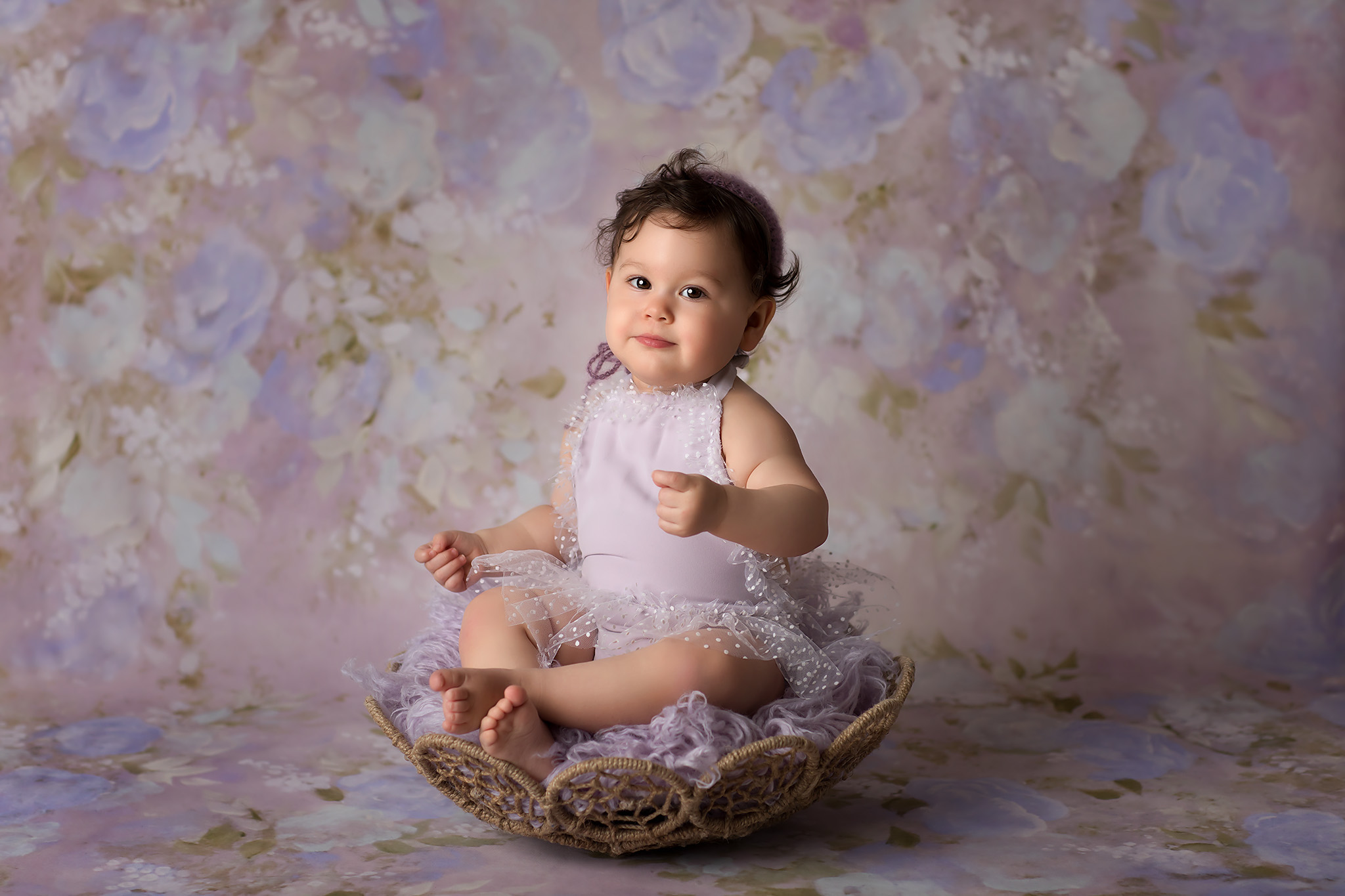 one year photography session baby girl photo shoot dallas fort worth