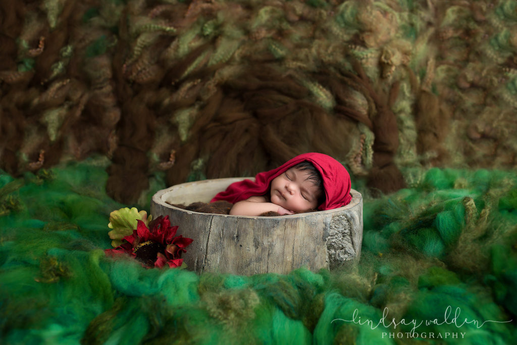 creative newborn photography dallas