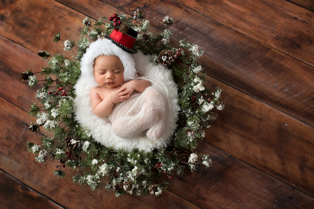 holiday newborn pictures